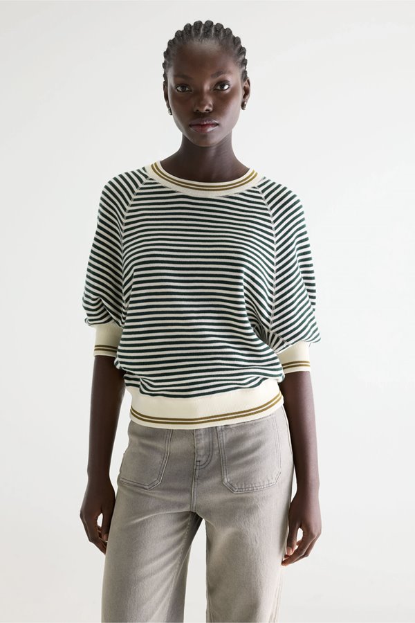 Bellerose anglet top stripe a