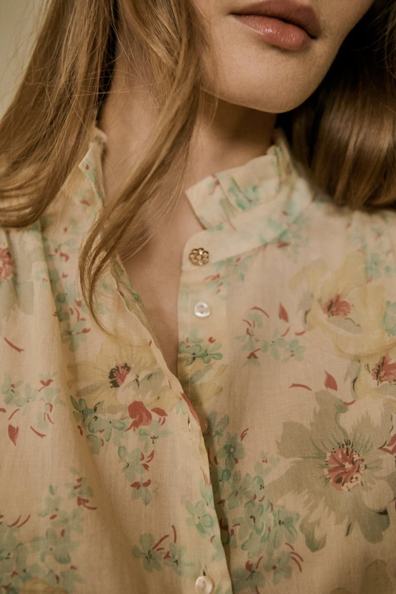 Petite Mendigote tera blouse back