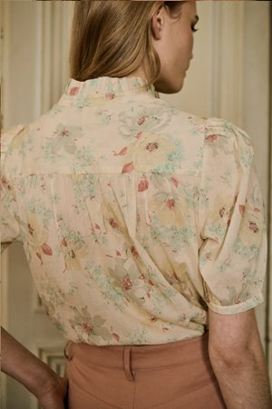 Petite Mendigote tera blouse side