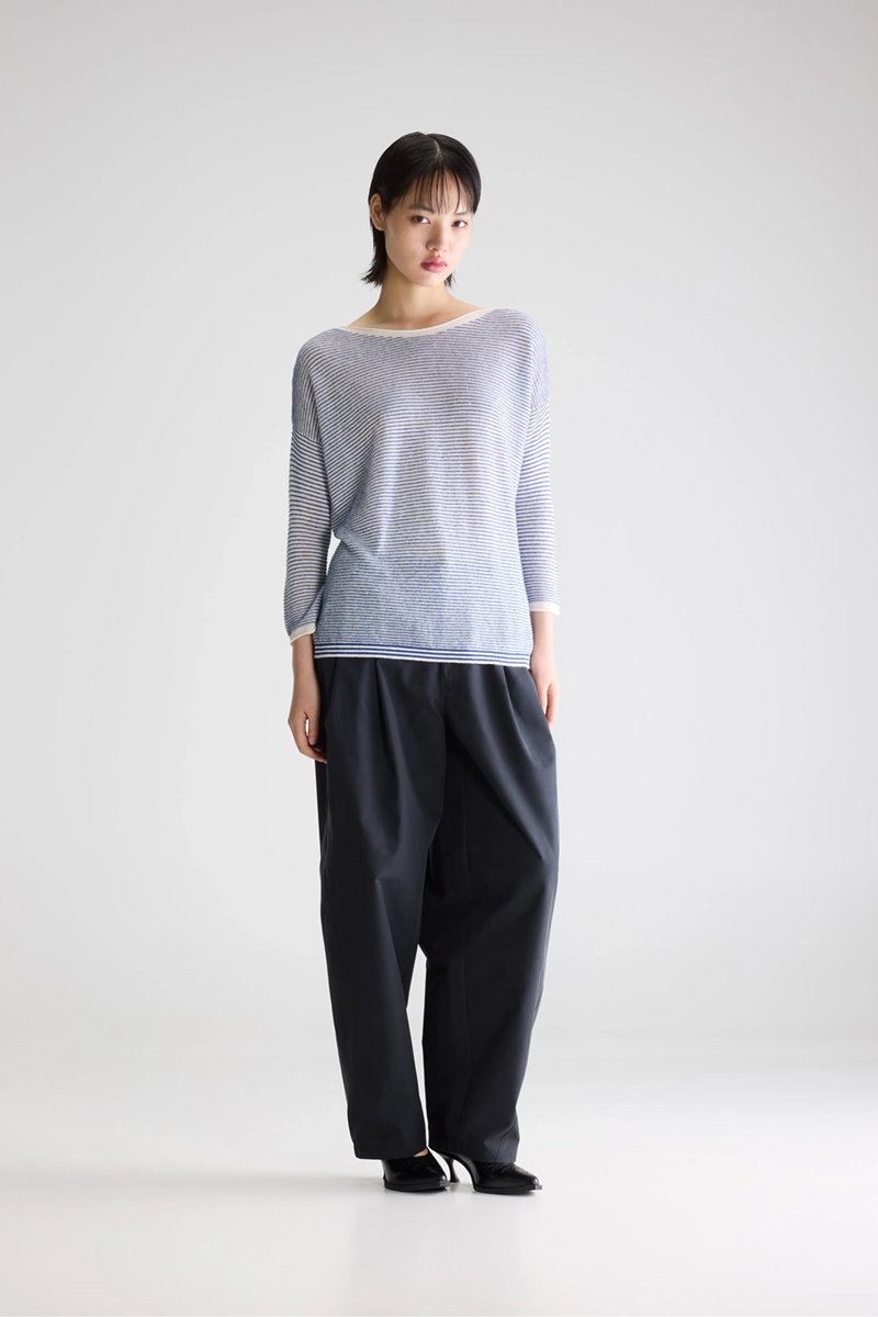 Bellerose neep boatneck knit detail