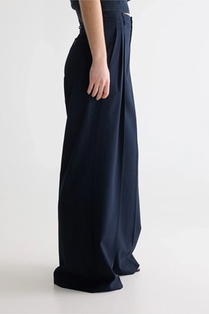 Bellerose volkert trouser pinstripe side