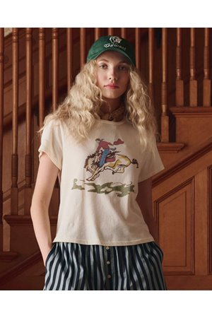 The Great the little tee with rider graphic  back