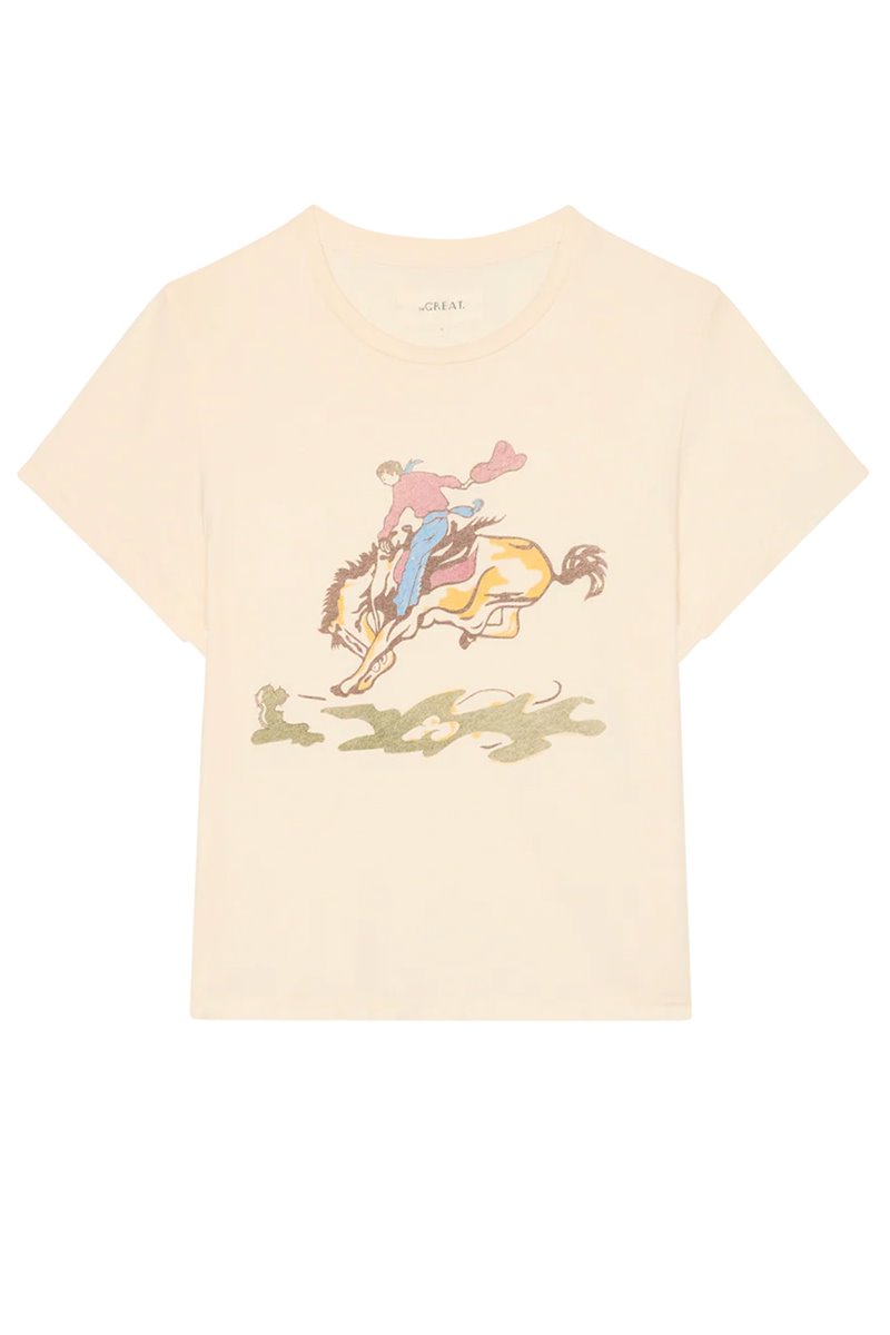 The Great the little tee with rider graphic  back