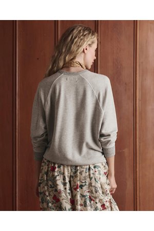 The Great the college sweatshirt with rider graphic  side