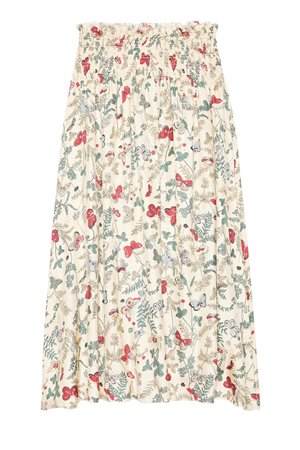 The Great the canary skirt  detail