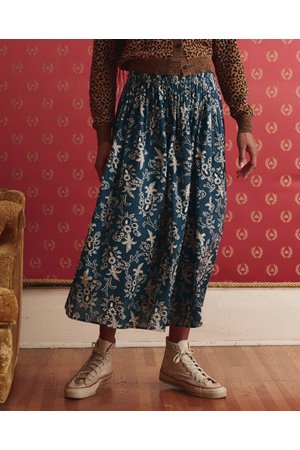 The Great the viola skirt back