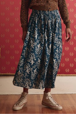 The Great the viola skirt back