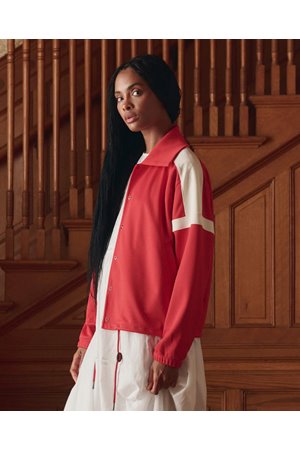 The Great the trainer jacket  back