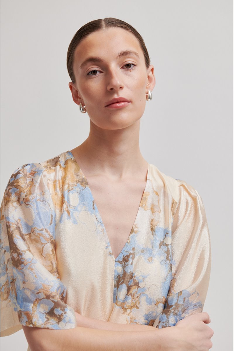 Second Female lugana maxi dress back