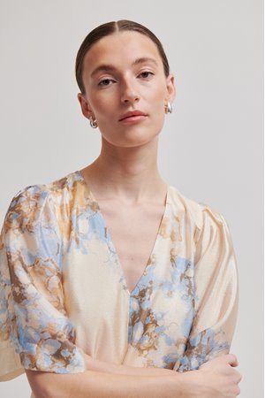 Second Female lugana maxi dress back