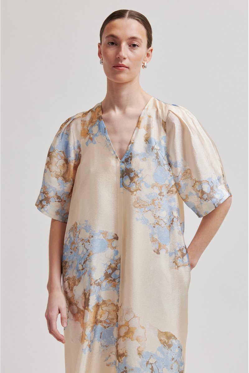 Second Female lugana maxi dress detail