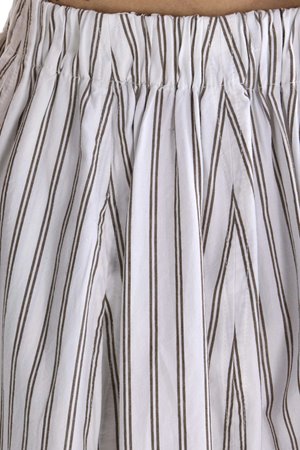 Bellerose cinley skirt stripe detail