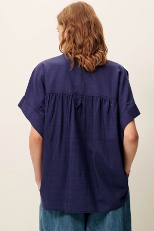 Sessun camille top blue side