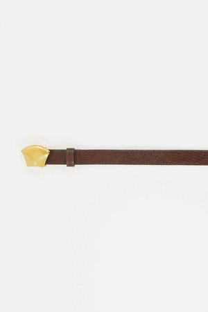 Sessun diviluz belt brown lizard back