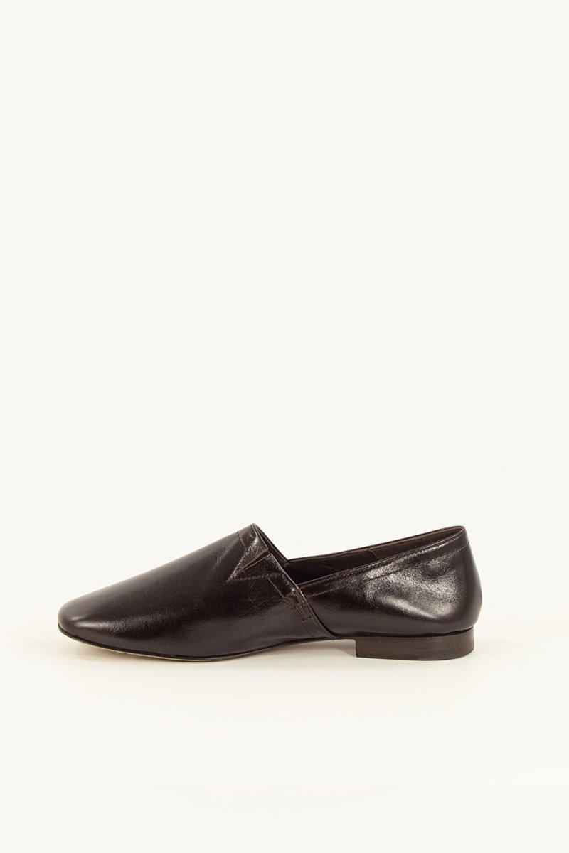 Sessun ceza slipper shoe moka detail