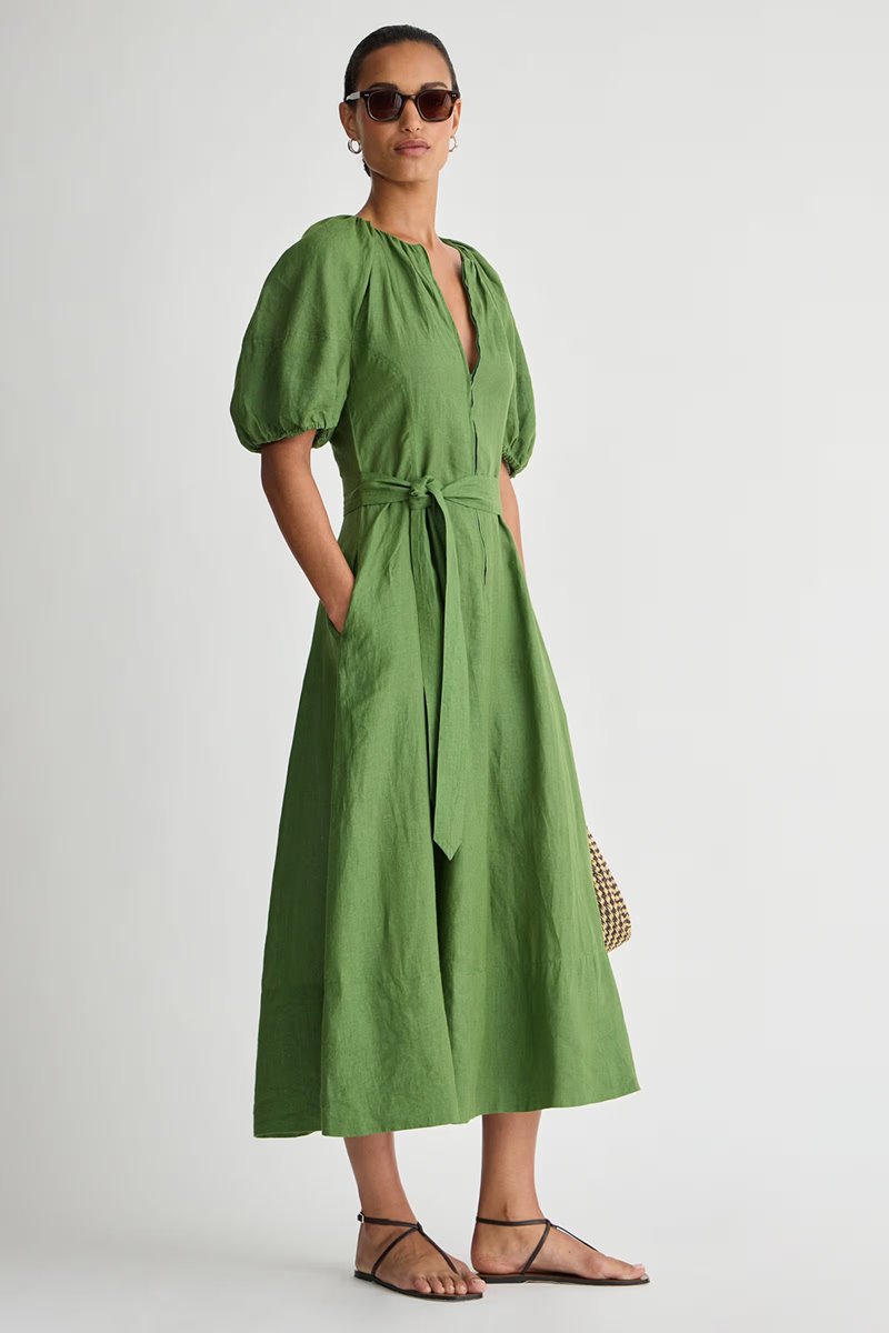 Apiece Apart onella maxi jardin side