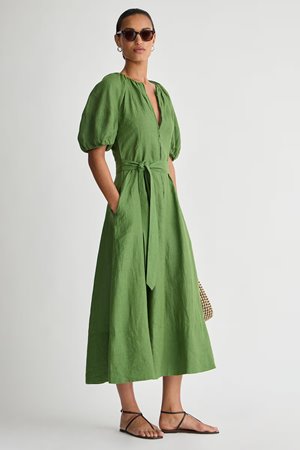 Apiece Apart onella maxi jardin side