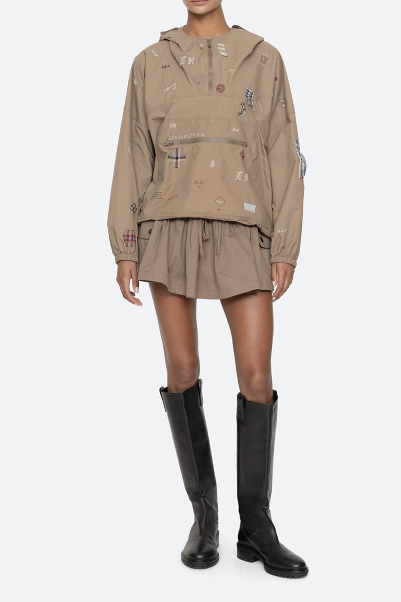 Sea NY claira anorak jacket back