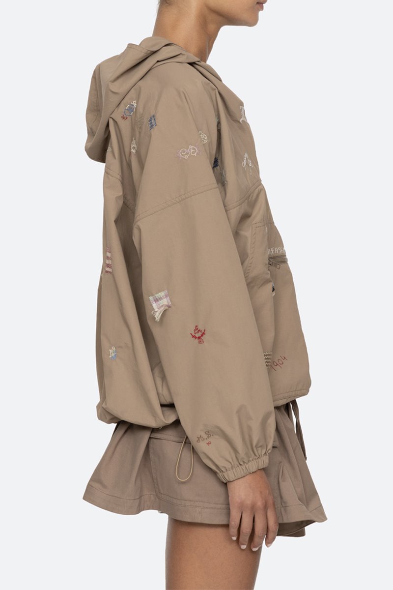 Sea NY claira anorak jacket side