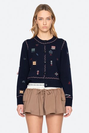 Sea NY claira cardigan navy