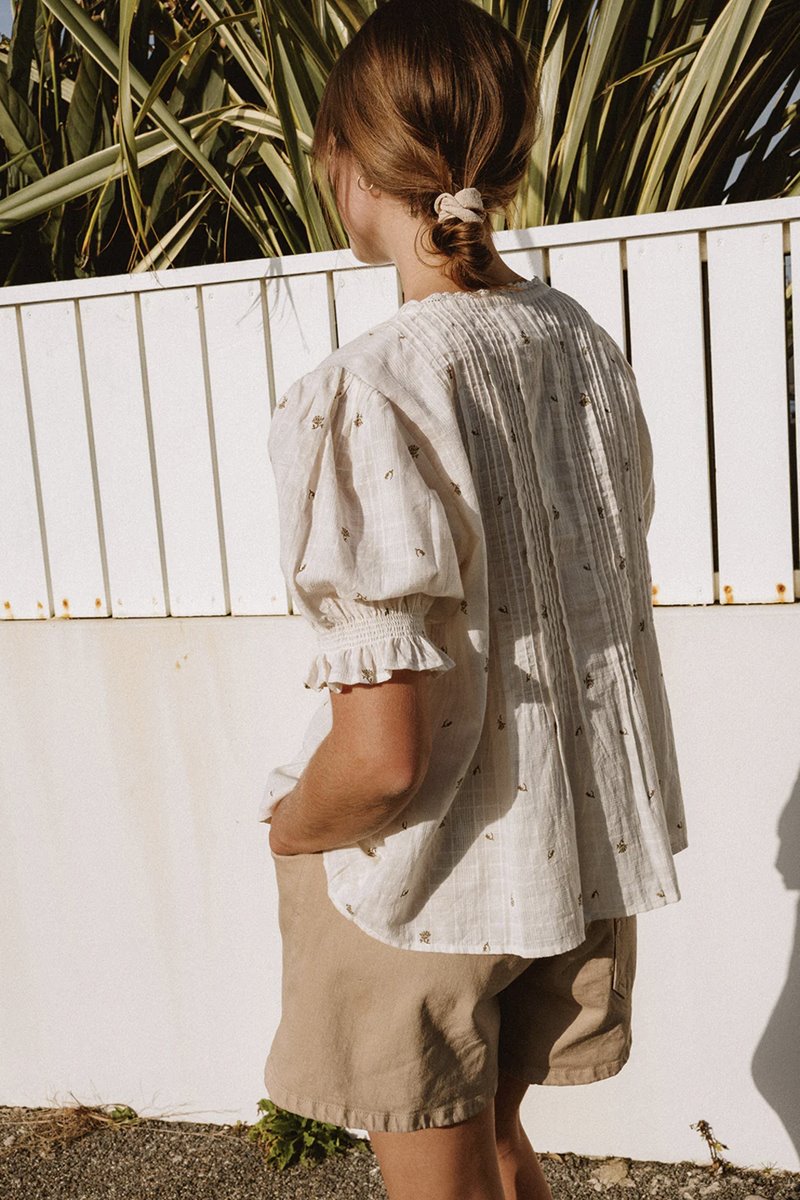 Indi & Cold  print shirt side