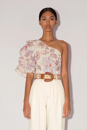 Magali Pascal desa top - jasmine night detail