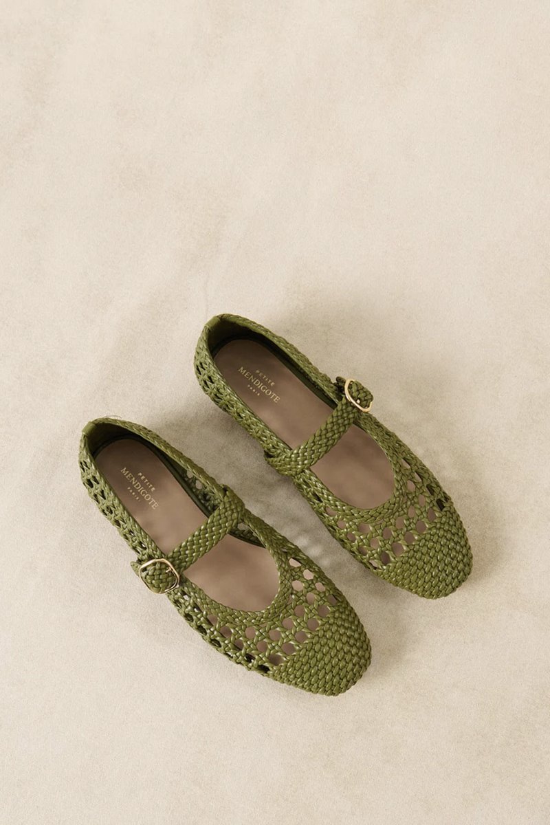 Petite Mendigote carlita ballerina green