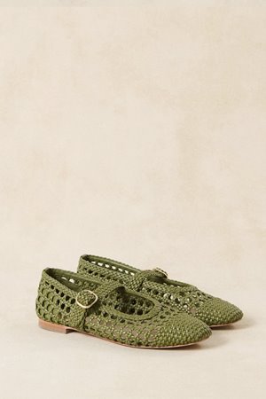Petite Mendigote carlita ballerina green side