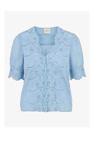 Petite Mendigote tilly top ciel