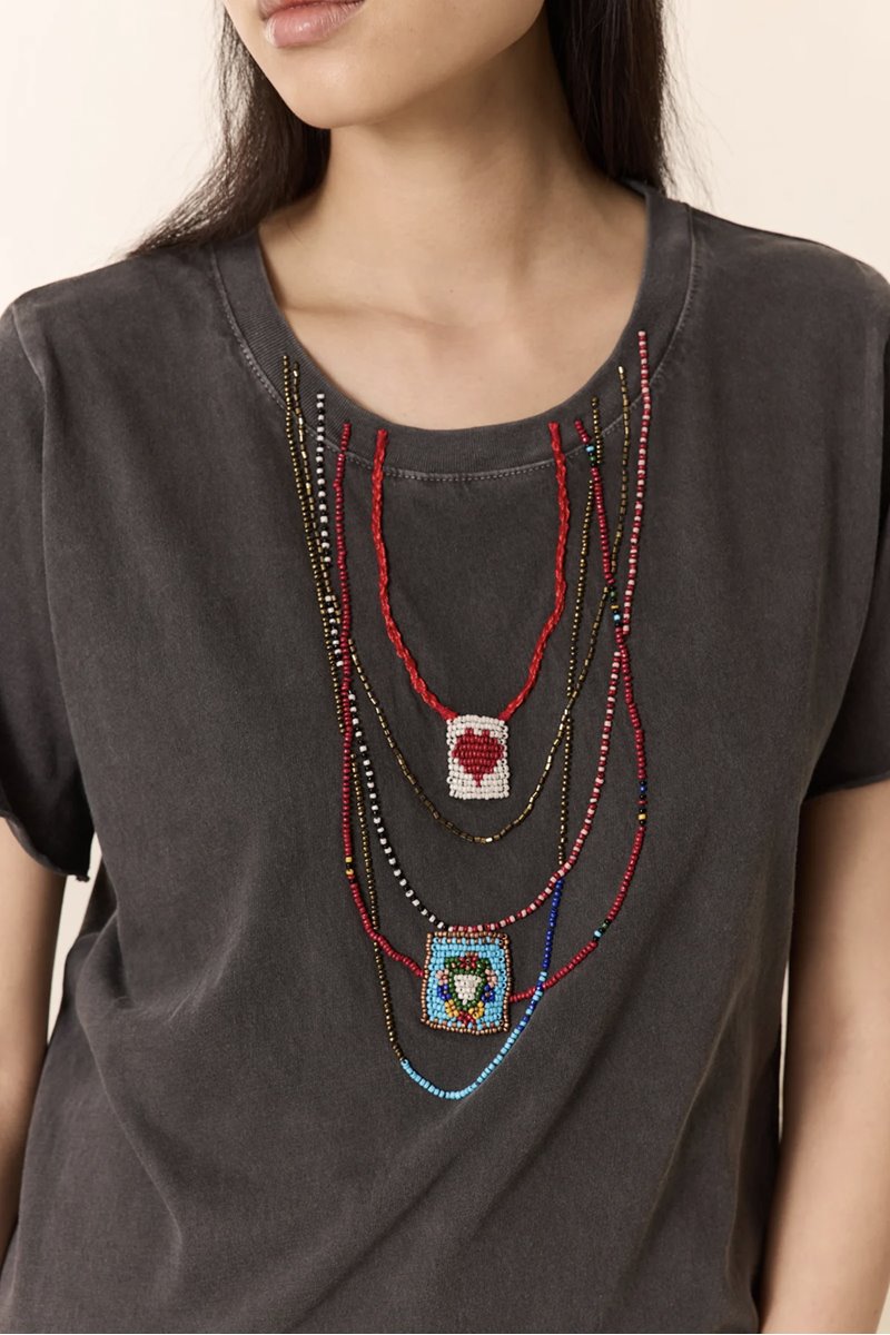 Leon & Harper toro tee carbon back