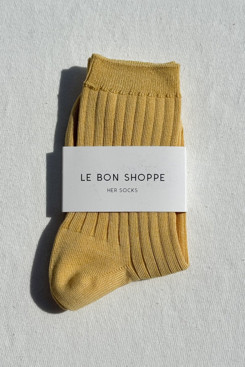 Le Bon Shoppe her sock buttercup