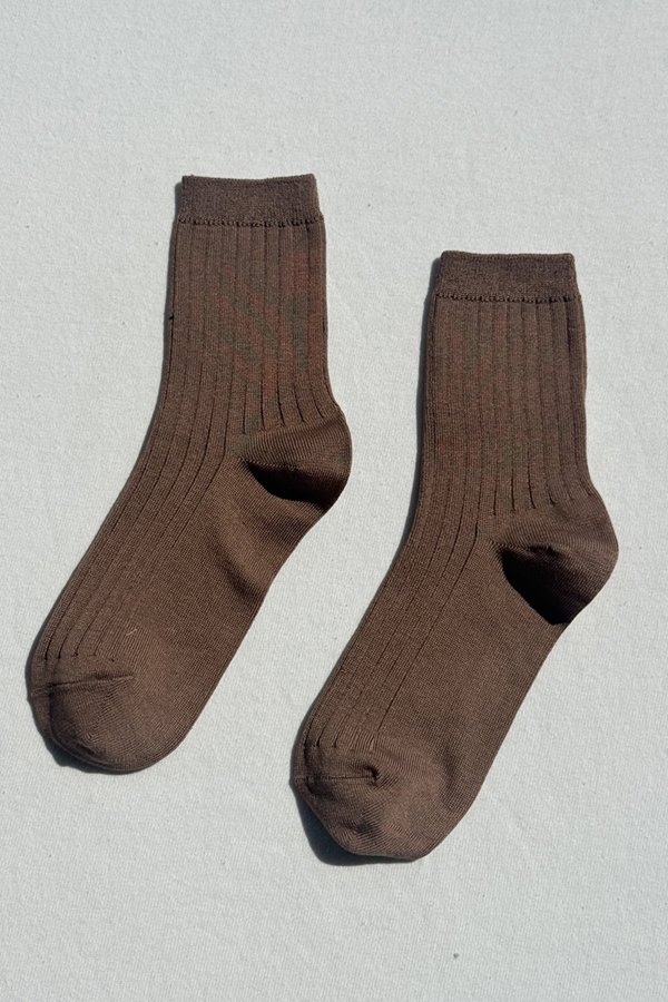 Le Bon Shoppe Her Sock Dark Tan