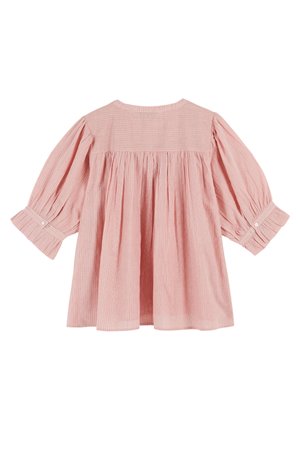 Emile et Ida donatella blouse antibes pink side