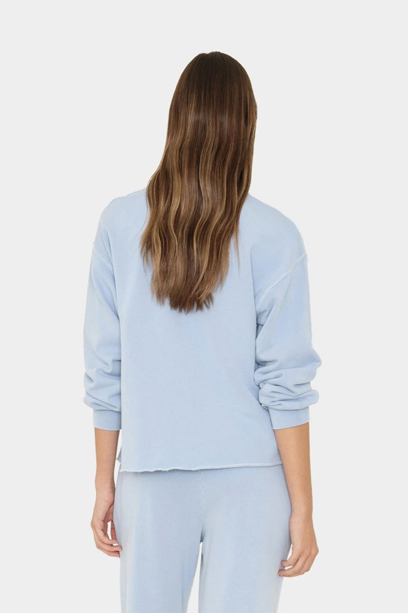 Xirena  honor sweatshirt - sea salt french terry back
