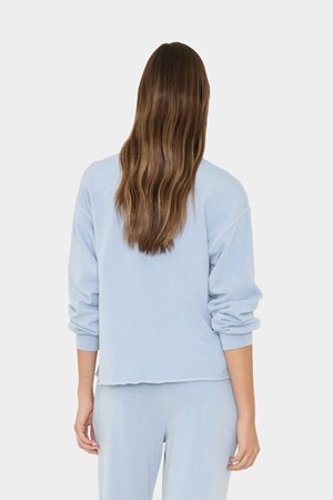Xirena  honor sweatshirt - sea salt french terry back