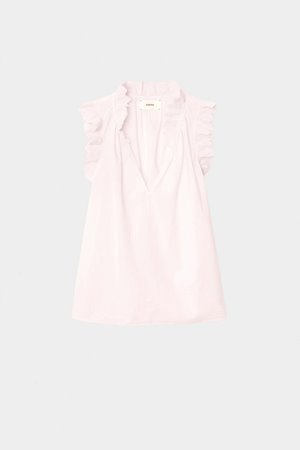 Xirena  bexie top pale rose detail