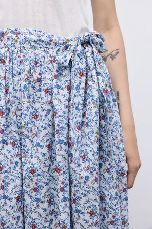 The New Society cloe skirt back