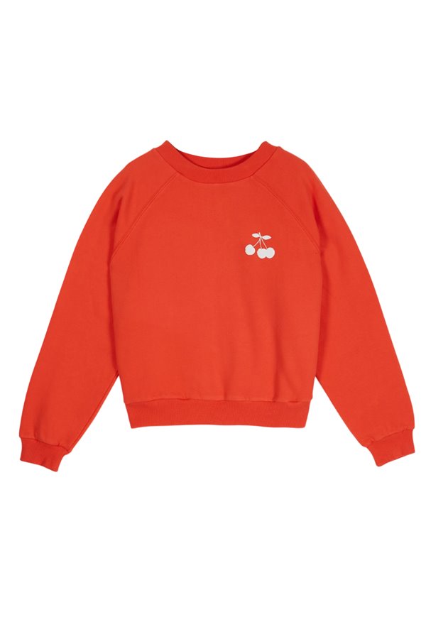 Emile et Ida Dips Sweatshirt Cherry