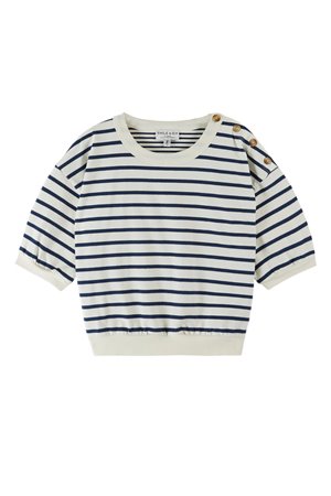 Emile et Ida dori short sleeve navy side