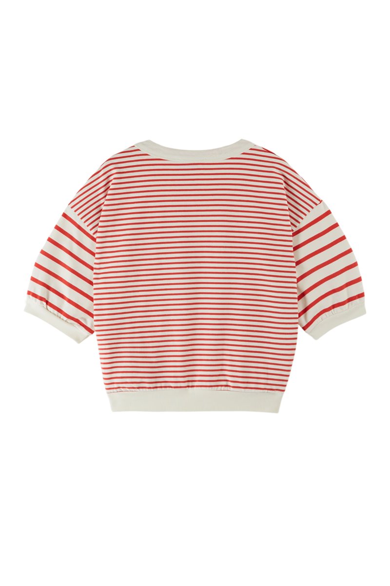 Emile et Ida dori short sleeve red side