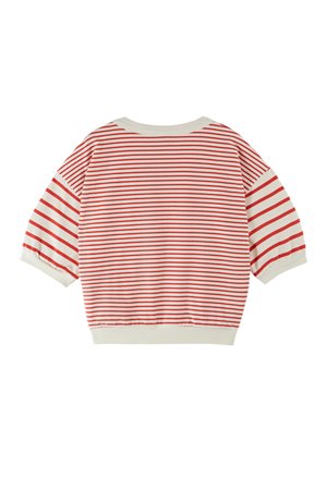 Emile et Ida dori short sleeve red side