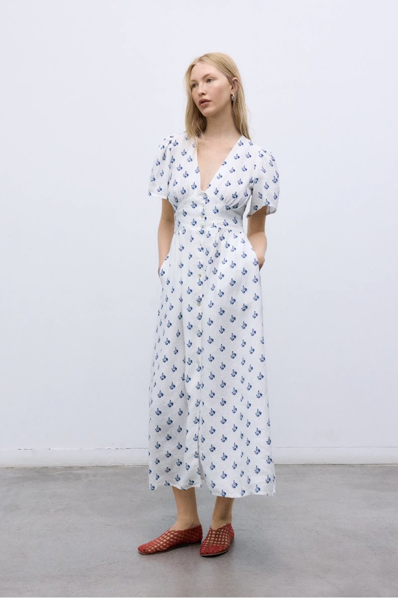 The New Society melissa dress print