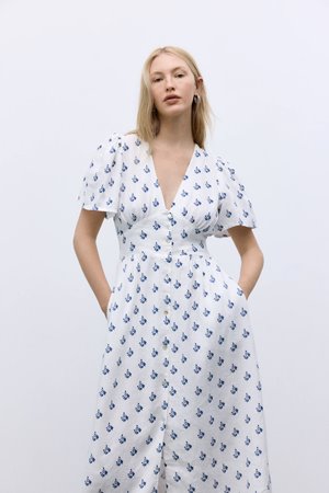 The New Society melissa dress print back