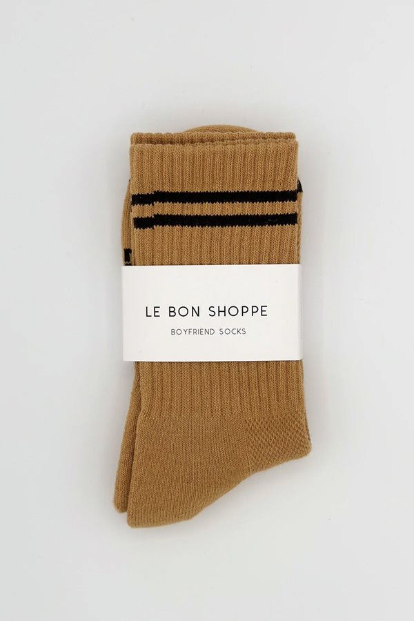 Le Bon Shoppe boyfriend sock biscotti
