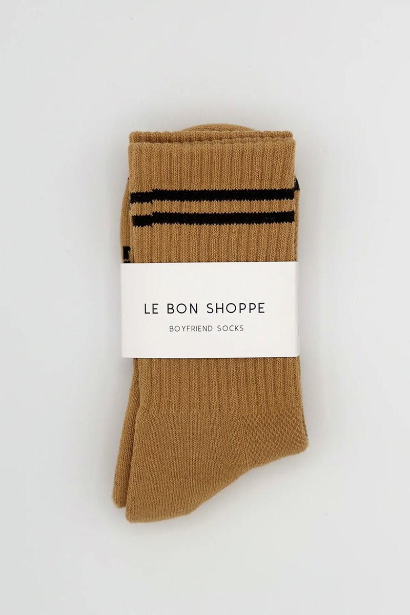 Le Bon Shoppe boyfriend sock biscotti