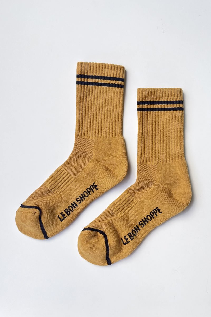 Le Bon Shoppe boyfriend sock biscotti back