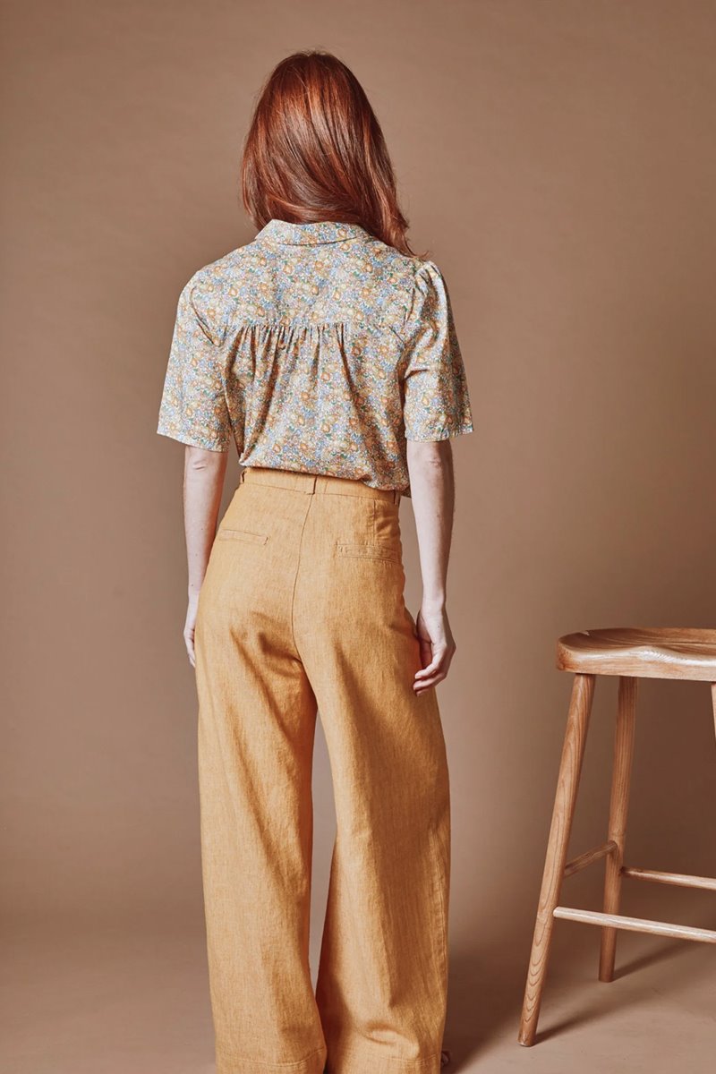 Emile et Ida daim trouser detail