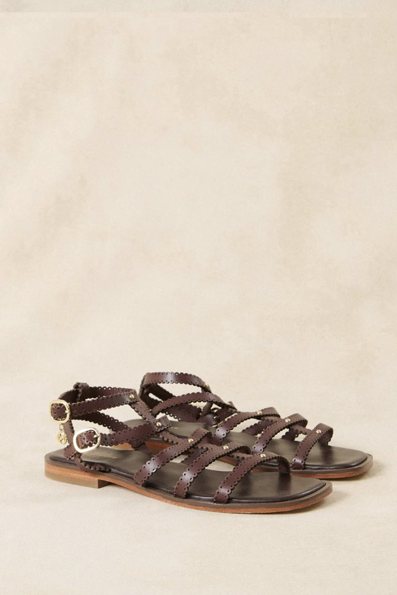 Petite Mendigote cleophee sandals brown