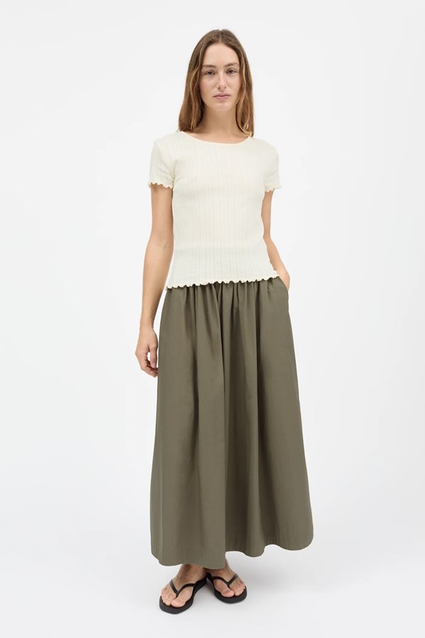 Skall Studio dagny skirt khaki 