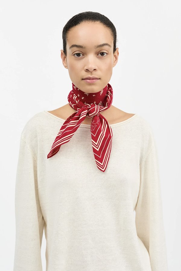Skall Studio Classic Scarf  Red